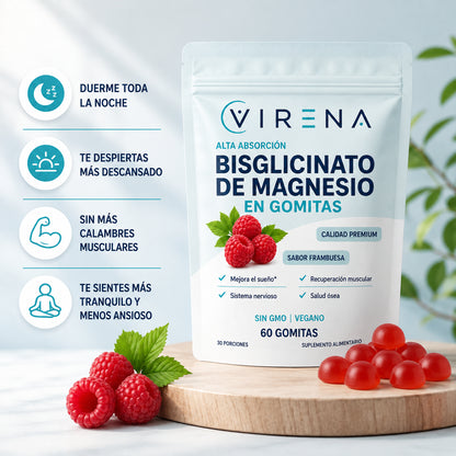 Gomitas de Magnesio Bisglicinato | Despierta sintiéndote realmente descansada