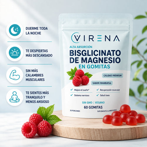 Gomitas de Magnesio Bisglicinato | Despierta sintiéndote realmente descansada